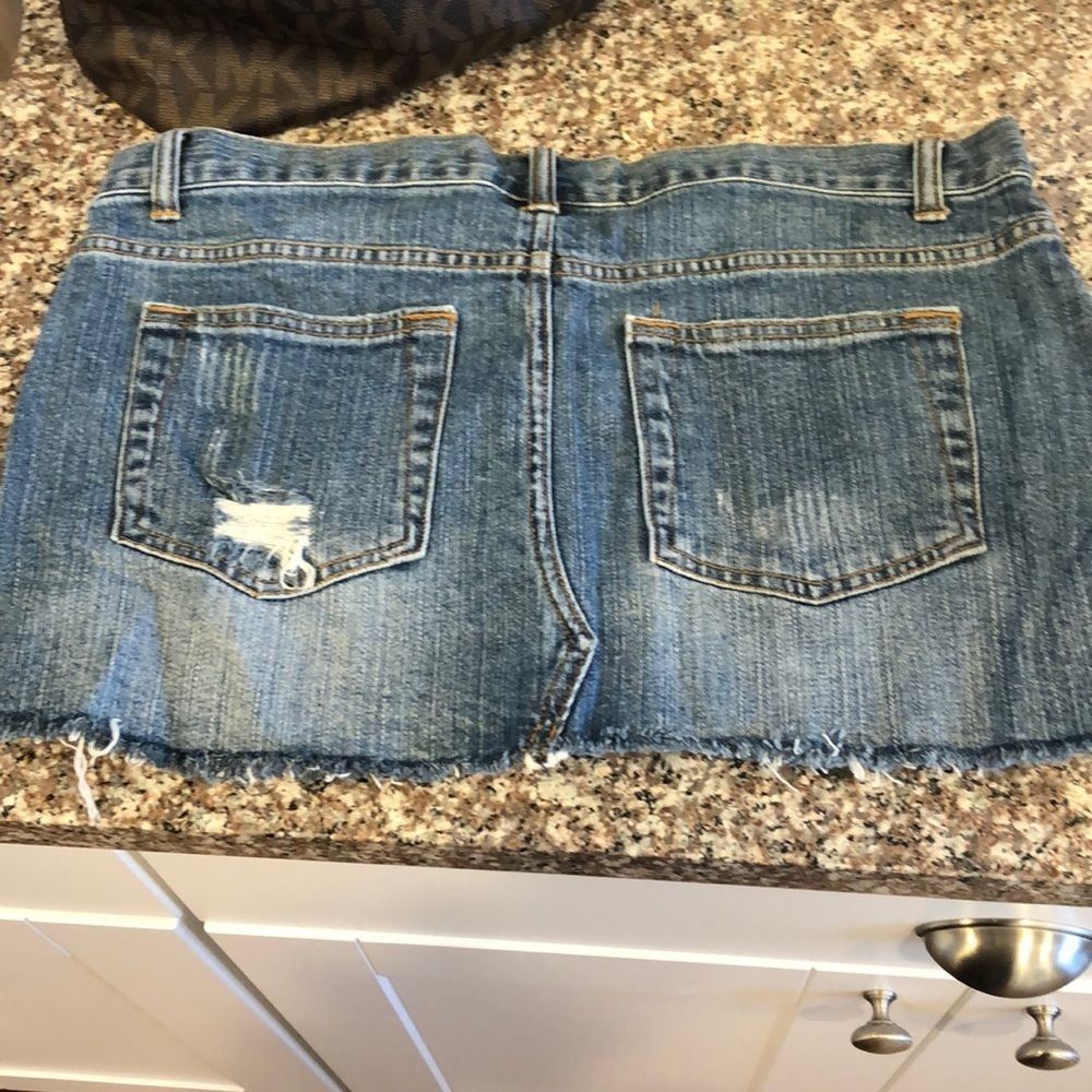 denim jean skirt - Picture 2 of 4